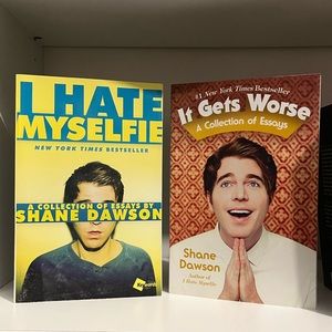 Shane Dawson “I Hate Myselfie” & “It Gets Worse” books